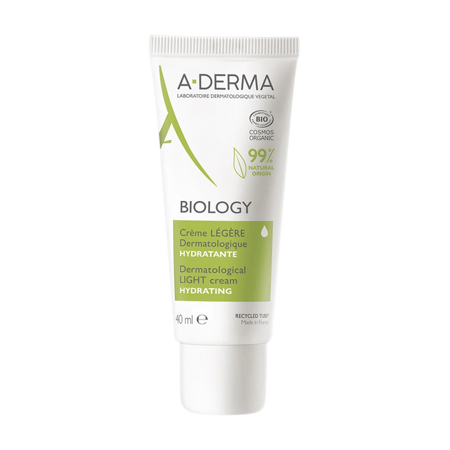 A-Derma Biology – Light Cream for Women, 40 ml
