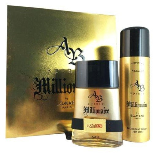 Lomani AB Spirit Millionaire 2 Piece Gift Set for Men