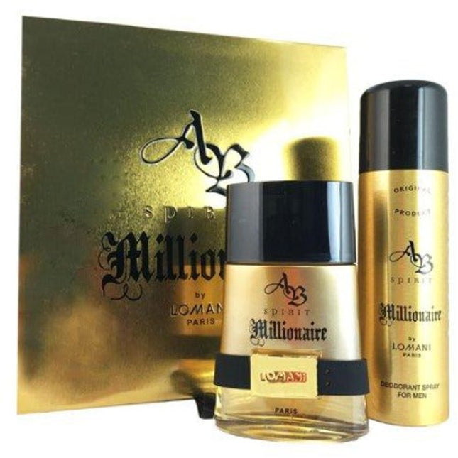 AB Spirit Millionaire 2 Piece Gift Set Lomani