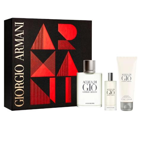Giorgio Armani Acqua Di Gio 3 Piece Gift Set for Men - Masionstore