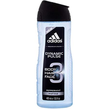 Adidas Dynamic Pulse Body, Hair & Face Shower Gel for Men
