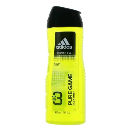 Adidas Pure Game Body, Hair & Face Shower Gel for Men