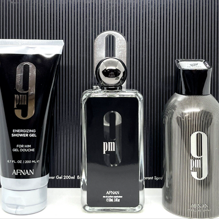 Afnan 9 Pm 3 Piece Gift Set