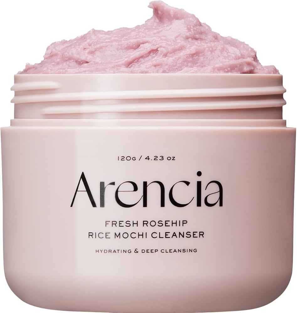 Arencia Fresh Rosehip Rice Mochi Cleanser 120g, 120 ml for Unisex