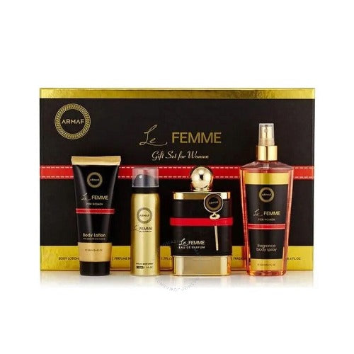 Armaf Le Femme 4 Piece Gift Set Armaf