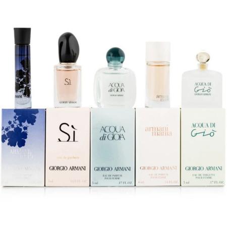 Giorgio Armani Variety 5 Piece Mini Gift Set for Women