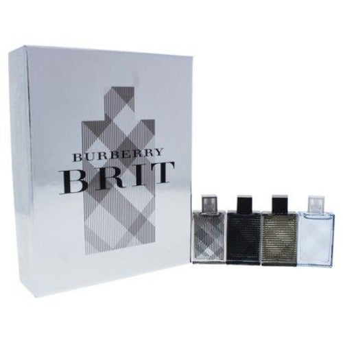 Burberry Brit Variety 4 Piece Mini Gift Set for Men