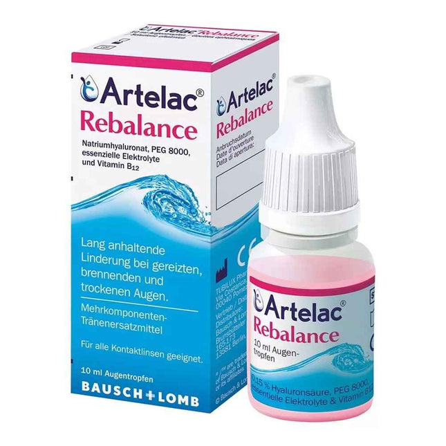 Bausch & Lomb Artelac Rebalance Protects Dry Eyes – Ophthalmic Gel Unisex, 10 ml