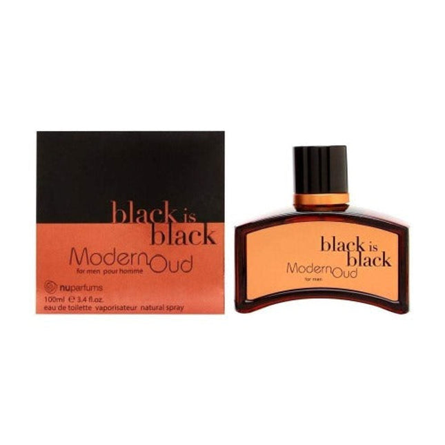 Black Is Black Modern Oud Eau De Toilette Nu Parfums