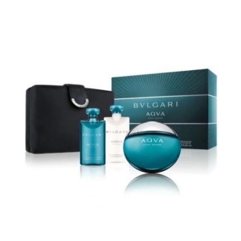 Bvlgari Aqua 4 Piece Gift Set for Men - Masionstore