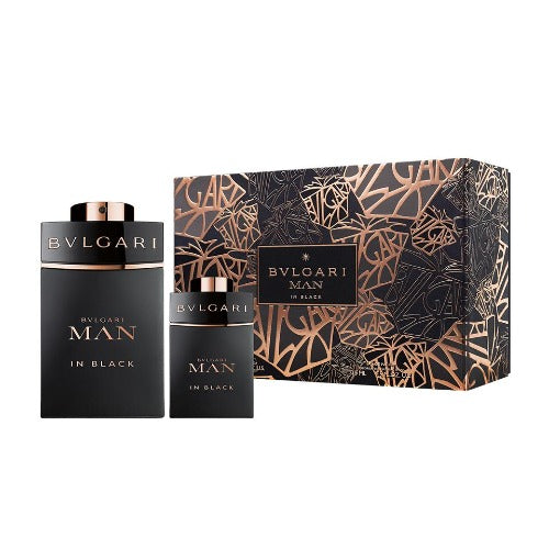 Bvlgari Man In Black 2 Piece Gift Set for Men
