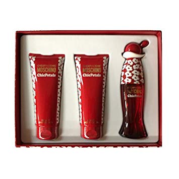 Moschino Chic Petals 3 Piece Gift Set For Women Moschino