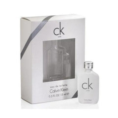 Calvin Klein CK One Eau de Toilette 15ml Splash, 15 ml for Unisex