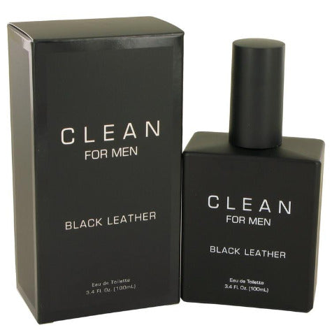 Clean Black Leather Eau de Toilette for Men