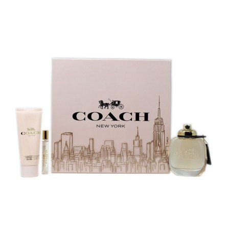 Coach New York Eau de Parfum 3 Piece Gift Set for Women - Masionstore