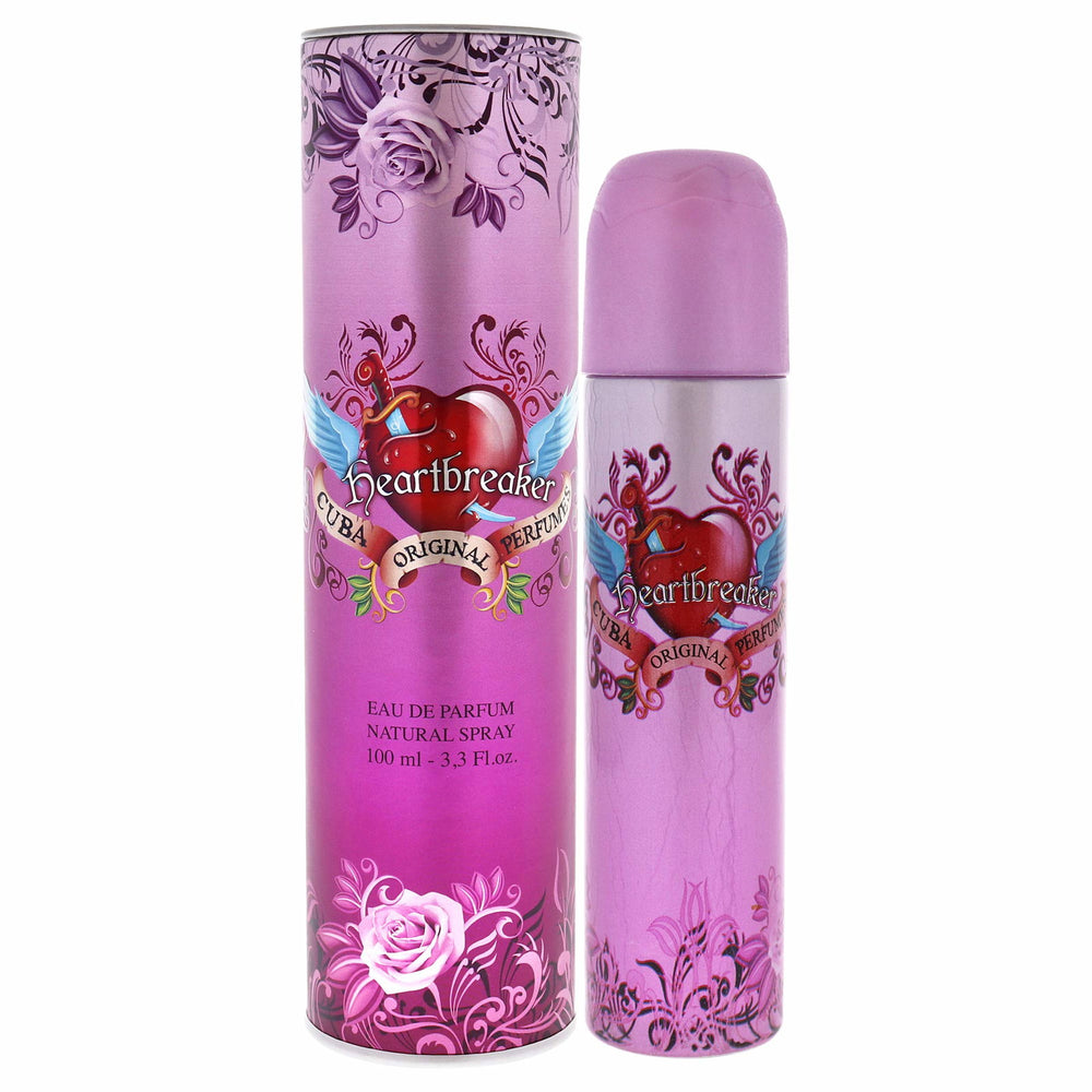 Cuba Heartbreaker Eau de Parfum 100ml Spray, 100 ml for Women