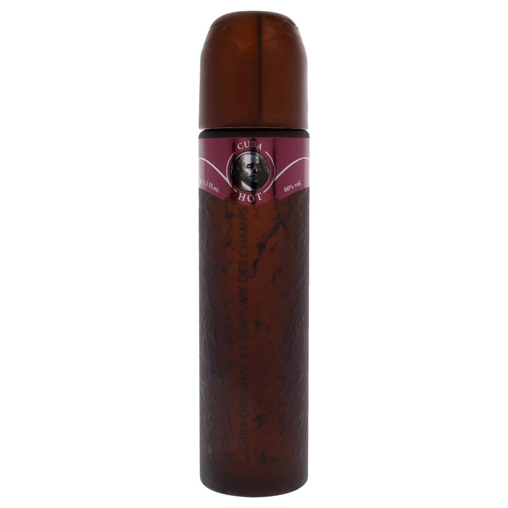 Cuba Hot Eau de Toilette 100ml Spray, 100 ml for Men
