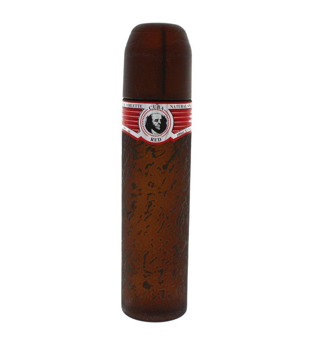 Cuba Red Eau de Toilette 100ml Spray, 100 ml for Men