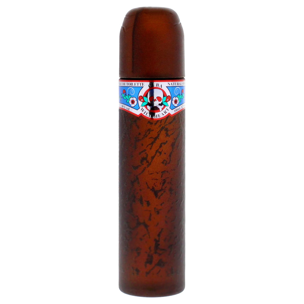 Cuba Wild Heart Eau de Toilette 100ml Spray, 100 ml for Men
