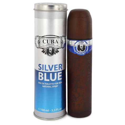 Cuba Silver Blue Eau de Toilette for Men - Masionstore