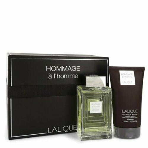 Lalique Hommage A L'Homme 2 Piece Gift Set for Men