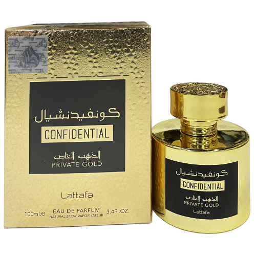 Lattafa Confidential Private Gold Eau de Parfum for Men