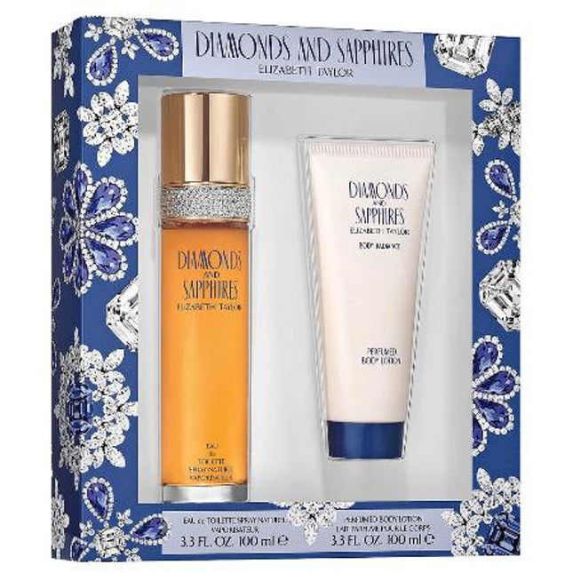Diamonds & Sapphires 2 Piece Gift Set Elizabeth Taylor