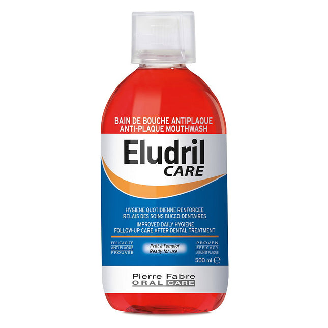 Eludril Mouthwash Unisex, Anti-plaque, 500 ml