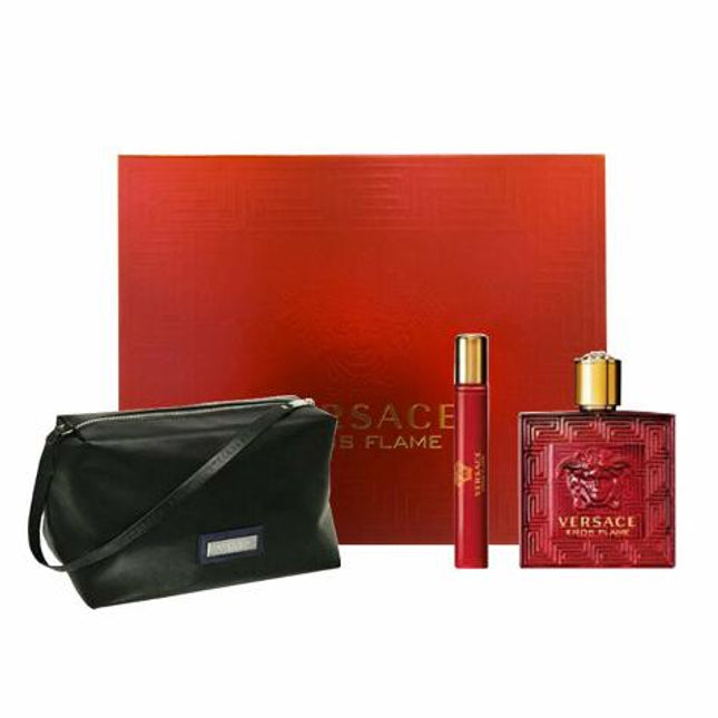 Versace Eros Flame 3 Piece Gift Set Versace