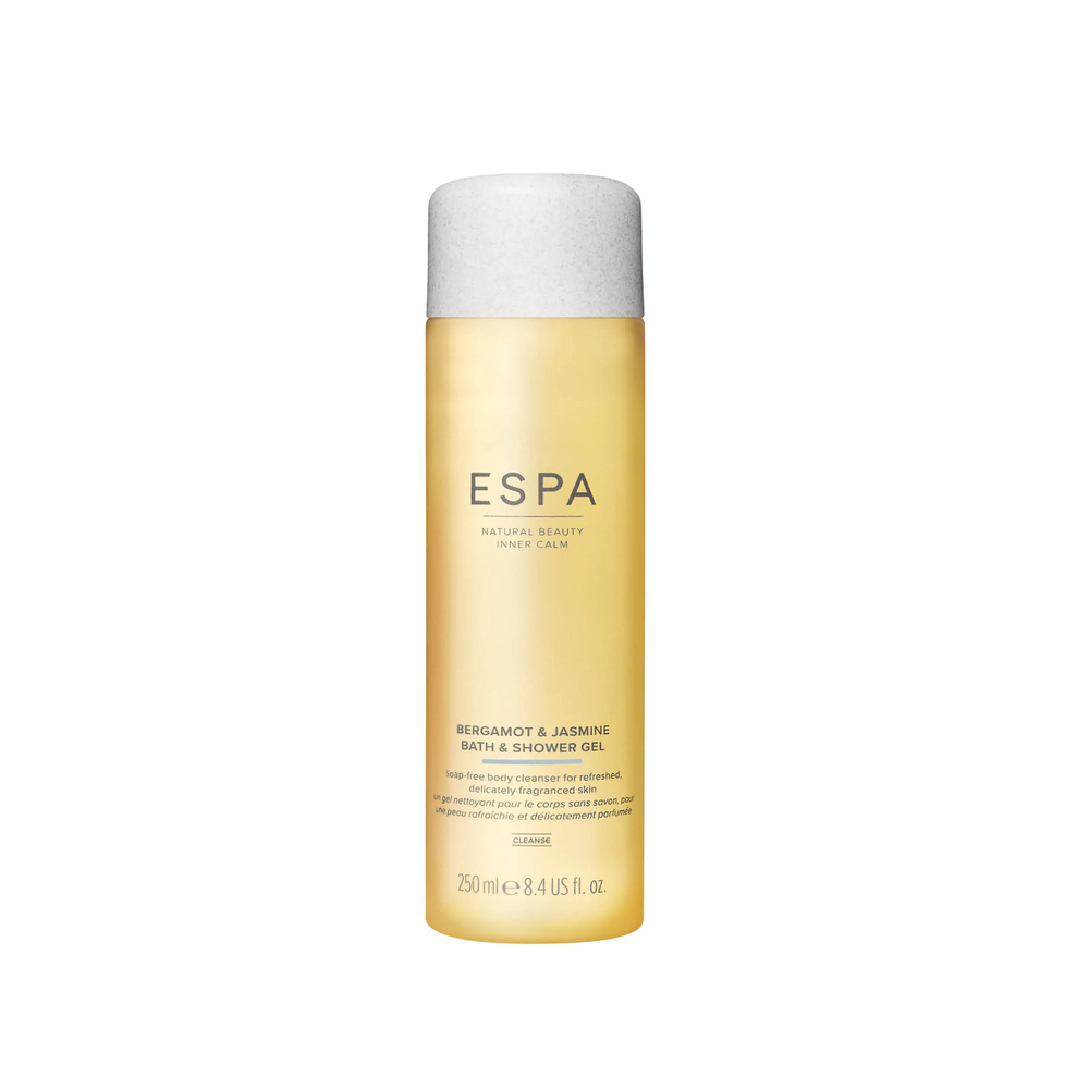Espa Bergamot & Jasmine Bath & Shower Gel 250ml, 250 ml for Unisex