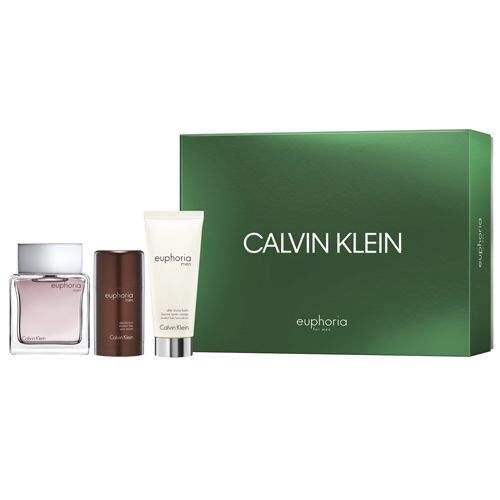 Calvin Klein Euphoria 3 Piece Gift Set For Men - Masionstore