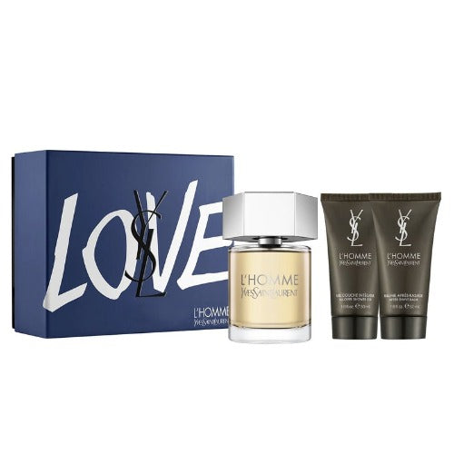 Yves Saint Laurent YSL L'Homme 3 Piece Gift Set for Men