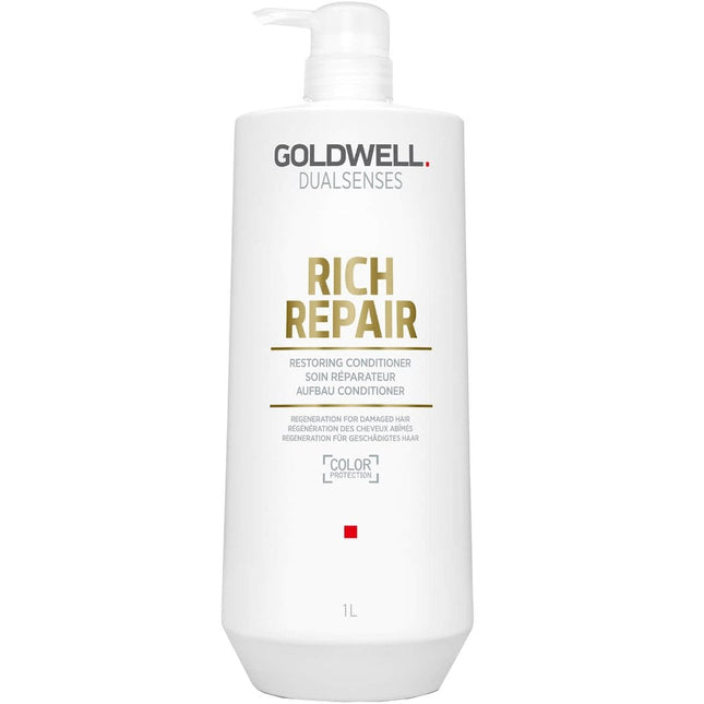 Goldwell Dualsenses Rich Repair Restoring Conditioner 1000ml, 1000 ml for Women