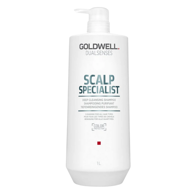 Goldwell Dualsenses Scalp Specialist Deep Cleansing Shampoo 1000ml, 1000 ml for Unisex