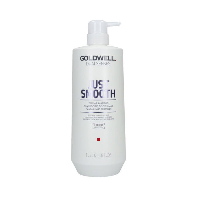 Goldwell Dualsenses Just Smooth Taming Shampoo 1000ml, 1000 ml for Women