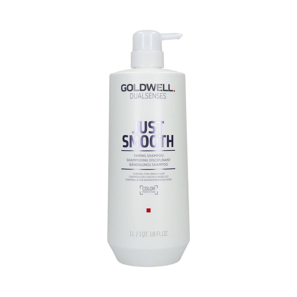 Goldwell Dualsenses Just Smooth Taming Shampoo 1000ml, 1000 ml for Women