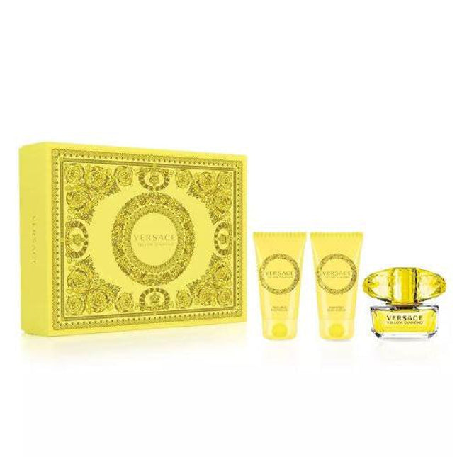 Versace Yellow Diamond 3 Piece Gift Set Versace