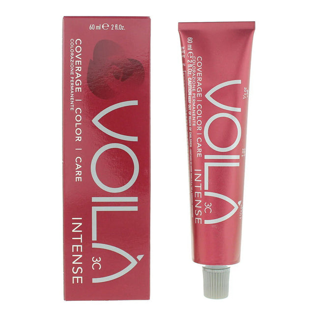 Intercosmo Voilà 3C Intense 60ml - 3.00 Dark Mediterranean Brown, 60 ml for Unisex