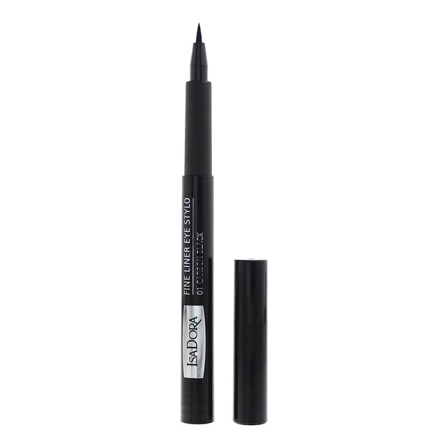 IsaDora Fine Liner Eye Stylo 1.1ml - 01 Carbon Black for Unisex