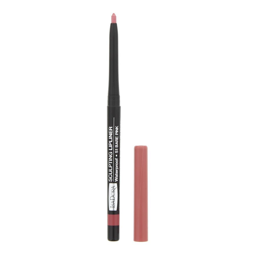 IsaDora Sculpting Waterproof Lip Liner 0.3g - 51 Bare Pink for Unisex