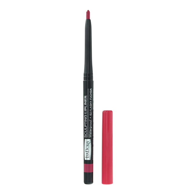 IsaDora Sculpting Waterproof Lip Liner 0.3g - 62 Flashy Fuchsia for Unisex