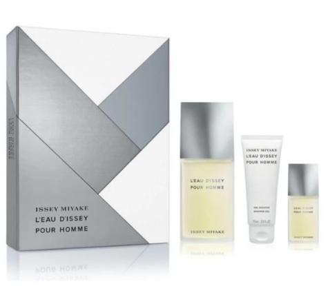 Issey Miyake L'Eau D'Issey 3 Piece Gift Set for Men