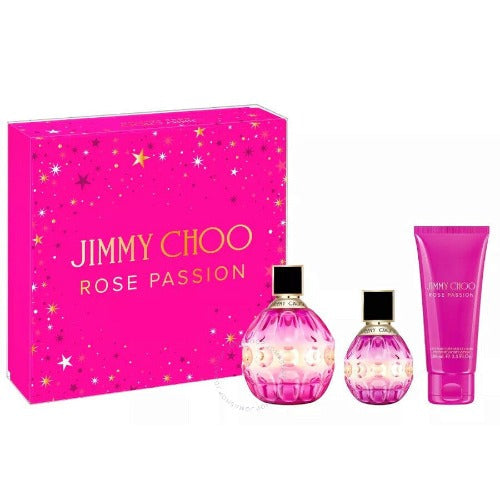 Jimmy Choo Rose Passion 3 Piece Gift Set for Women