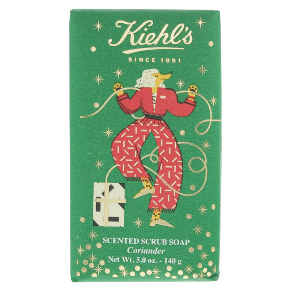 Kiehl's Scented Scrub Bar Soap 140g - Coriander for Unisex