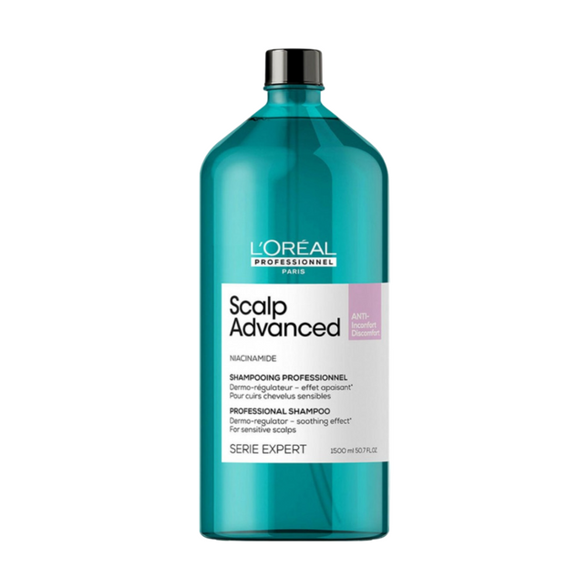 L`Oreal Professionnel L'Oreal Professionnel Serie Expert Scalp Advanced – Hair Shampoo for Women, Anti-Discomfort, 1500 ml