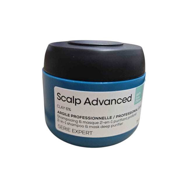 L`Oreal Professionnel L'Oreal Professionnel Serie Expert Scalp Advanced – Hair Treatment Cream Mask for Women, For Purifying, 75 ml
