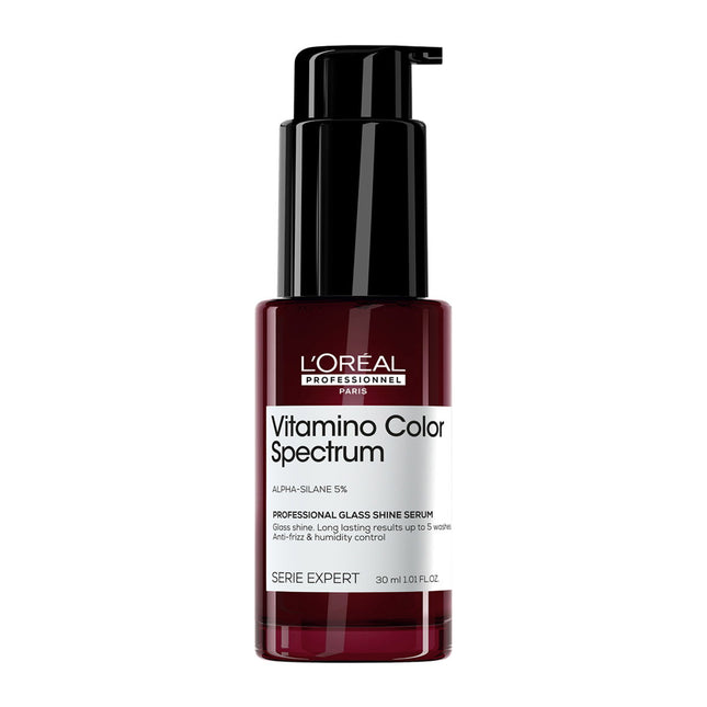 L'Oréal Paris Serie Expert Vitamino Color Spectrum Professional Glass Shine Serum 30ml, 30 ml for Unisex