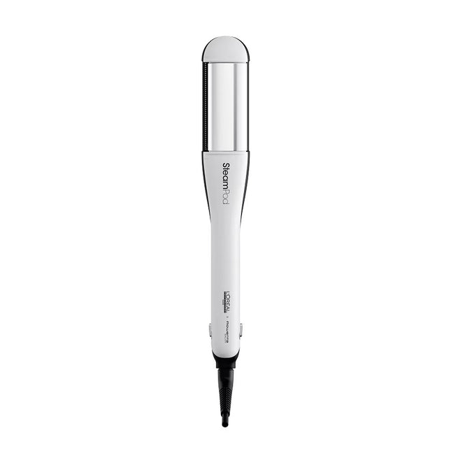 L`Oreal Professionnel L'Oreal Professionnel SteamPod – Electric Mini Steam Hair Straightener for Women, Black/White