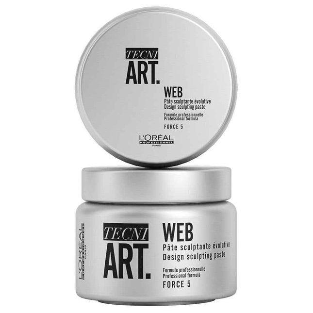 L`Oreal Professionnel L'Oreal Professionnel Tecni Art Web Design – Hair Styling Paste Unisex, Matte, Strong Hold, For Hair, 150 g