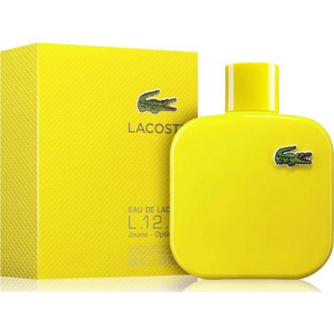 Eau De Lacoste L.12.12 Jaune Eau de Toilette for Men - Masionstore